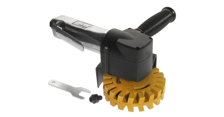 Машинка пневматическая шлифовальная угловая 3600об/мин., 90PSI, штуцер 1/4", 200х110мм JTC