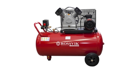 Компрессор ROSSVIK СБ4/С-100.LB30А (420 л/мин, 10 бар, ресивер 100 л, 220В/2,2 кВт, RAL3001)