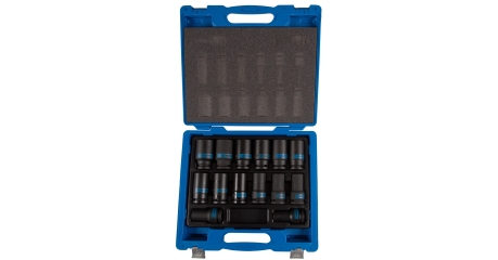 Набор ударных глубоких торцевых головок 3/4, шестигранные, 19-41 мм, 14 предметов KING TONY 6414MP"