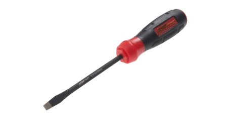 Отвертка шлицевая с противоскользящей рукояткой JTC 5451 (SL 6,0х100 мм)