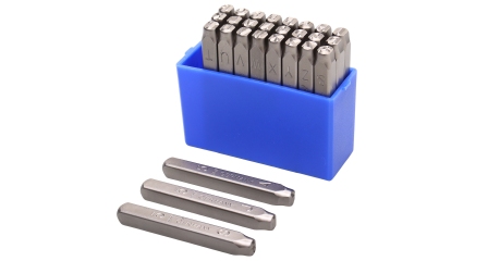 Клейма буквенные латиница 5 мм (HRC 60+-2° DIN 1451) (старый артикул JTC-JW0914-5), JTC-7247