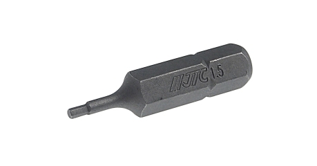 Бита HEX 6-ти гранная JTC 11530015 (H1,5х30 мм, 1/4" DR)