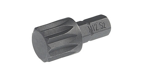 Бита SPLINE JTC 1162512 (M12х25 мм, 1/4" DR)