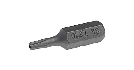 Бита TORX 5-ти гранная с отверстием JTC 1192510 (TS10Hх25 мм, 1/4")