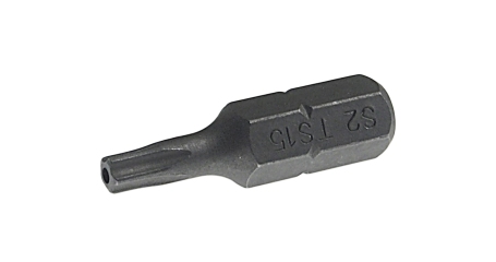 Бита TORX 5-ти гранная с отверстием JTC 1192515 (TS15Hх25 мм, 1/4
