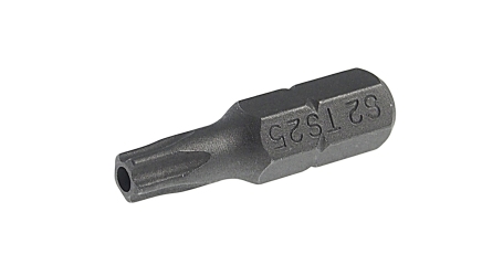 Бита TORX 5-ти гранная с отверстием JTC 1192525 (TS25Hх25 мм, 1/4