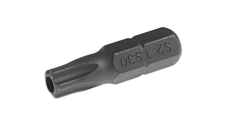Бита TORX 5-ти гранная с отверстием JTC 1192530 (TS30Hх25 мм, 1/4