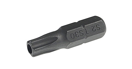 Бита TORX 5-ти гранная с отверстием JTC 1192530 (TS30Hх25 мм, 1/4")