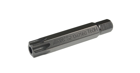 Бита TORX удлиненная JTC 1347560 (Т60Hх75 мм, 10 мм, S2)