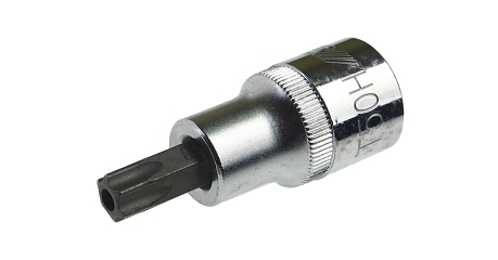 Бита-головка с отверстием JTC 45450 (1/2", TORX, T50Hх55 мм)