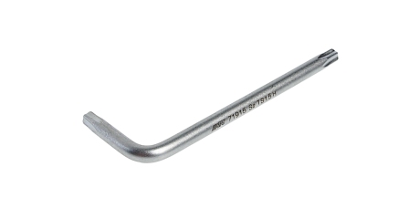 Ключ TORX Г-образный 5-гранный JTC 71915 (TS15H, L=54 мм)