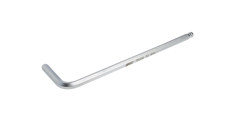 Ключ шестигранный Г-образный 4мм HEX шаровый L=100мм JTC