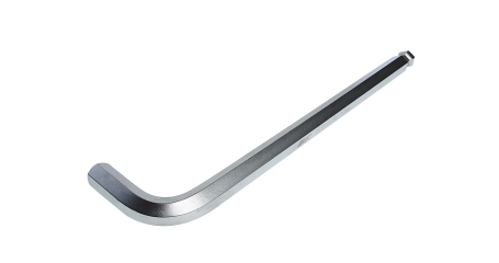 Ключ шестигранный Г-образный 17мм HEX шаровый экстрадлинный L=320мм JTC