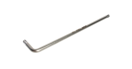 Ключ TORX Г-образный удлиненный JTC 73425 (T25H, L=126 мм)
