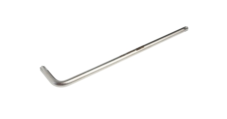 Ключ TORX Г-образный удлиненный JTC 73427 (T27H,  L=140 мм)