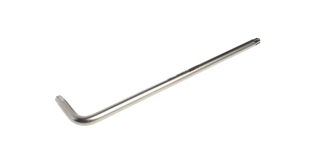 Ключ TORX Г-образный удлиненный JTC 73430 (T30H, L=160 мм)