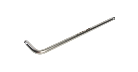 Ключ TORX Г-образный удлиненный JTC 73440 (T40H, L=180 мм)