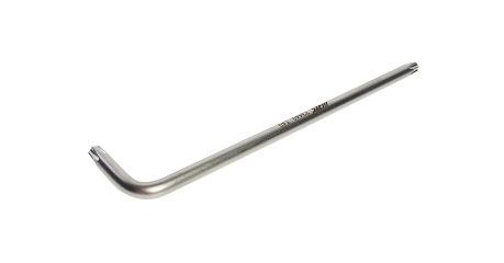 Ключ TORX Г-образный удлиненный JTC 73440 (T40H, L=180 мм)