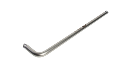 Ключ TORX Г-образный удлиненный JTC 73445 (T45H, L=200 мм)