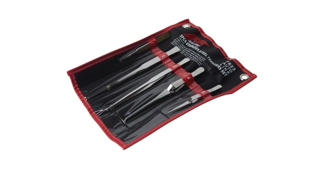 Набор пинцетов JTC 7823 (нержавеющая сталь, 5 предметов)