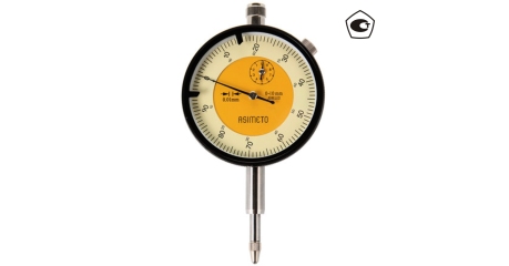 ASIMETO 402-50-0-П Индикатор часового типа ИЧ 0-50 мм, 0,01 мм, с поверкой