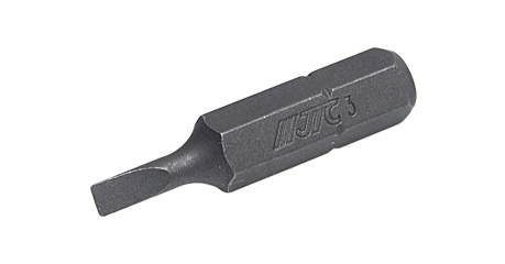 Бита шлицевая JTC 1123003 (0,5х3х30 мм, 1/4" DR, S2)
