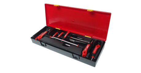 Набор ключей TORX Т-образных JTC K6074 (Т10Н-Т40Н, 7 предметов)