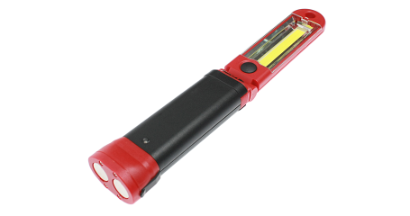 Лампа переносная аккумуляторная с изменяемым углом наклона JTC 5225F (45 град., 3 светодиода, 3 Вт)