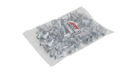 Заклепка резьбовая алюминиевая JTC 2067 (M8х1,25 мм, 100 шт.)