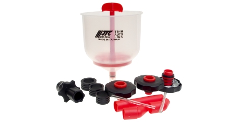 Набор для заправки охлаждающей жидкости с универсальными адаптерами JTC 7810