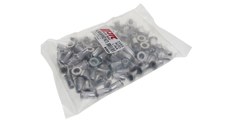 Заклепка резьбовая алюминиевая JTC 2066 (M6х1 мм, 100 шт.)