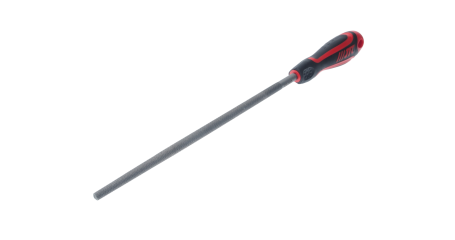 Напильник круглый JTC 7118R (255 мм, №3, 60 HRC)