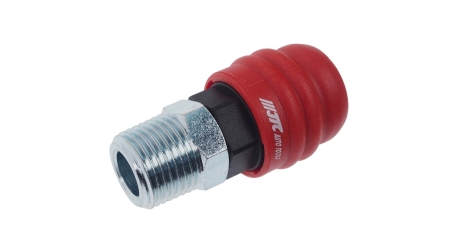 Переходник для компрессора M1/2" быстросъемный наружная резьба композитный двухрежимный JTC