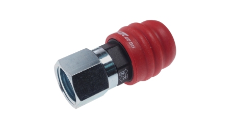 Переходник для компрессора F1/2" быстросъемный внутренняя резьба композитный двухрежимный JTC