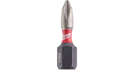Бита Milwaukee Shockwave PH1 25мм 2шт (4932430850)