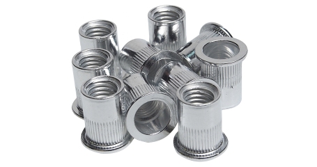 Заклепка резьбовая алюминиевая JTC 2068-10 (M10х1,5 мм, 10 шт.)