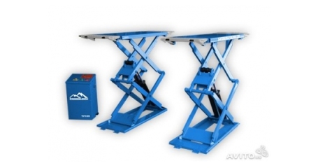 Подъемник двойной ножничный Trommelberg TST 330S (3 т)