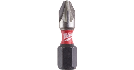 Бита Milwaukee Shockwave PZ2 25мм 25шт (4932430864)