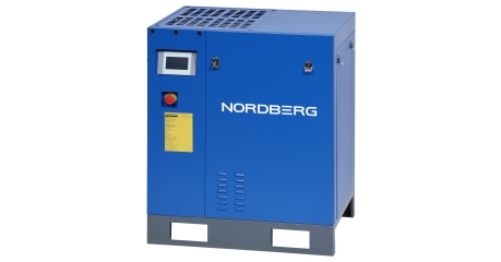 Компрессор винтовой NORDBERG NCC10_13, 7,5 кВт, 13 бар, 900 л/мин, без ресивера