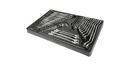 Набор инструментов JTC 39312 для тележки инструментальной JTC 3931 (2-я секция, 45 предметов)