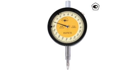 ASIMETO 402-01-0-П Индикатор часового типа ИЧ 0-1 мм, 0,001 мм, с поверкой