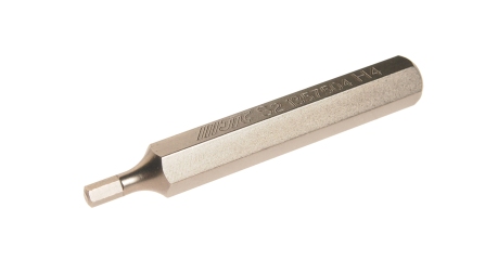 Бита HEX 6-ти гранная удлиненная JTC 1357504 (H4х75 мм, 10 мм, S2)