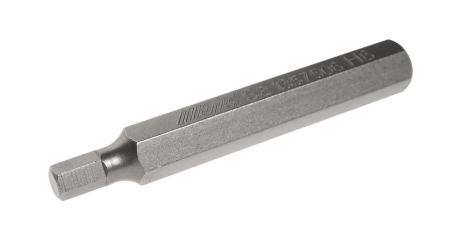 Бита HEX 6-ти гранная удлиненная JTC 1357506 (H6х75 мм, 10 мм, S2)