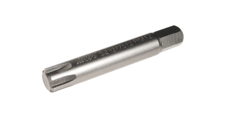 Бита RIBE удлиненная JTC 1377512 (RМ12х75 мм, 10 мм, S2)