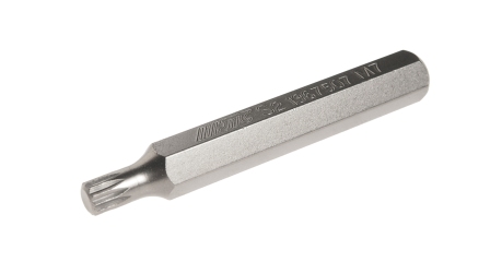 Бита SPLINE удлиненная JTC 1367507 (M7х75 мм, 10 мм, S2)