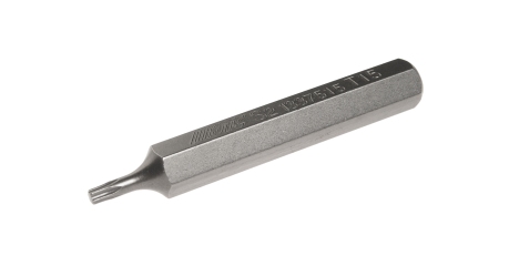 Бита TORX удлиненная JTC 1337515 (Т15х75 мм, 10 мм, S2)