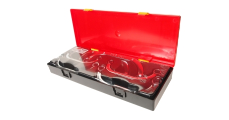 Набор ключей накидных С-образных JTC K6061 (6 предметов в кейсе)