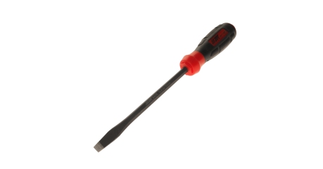 Отвертка шлицевая силовая с алмазным наконечником JTC 5408 (SL 8,0х150 мм)