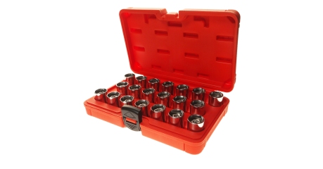 Набор головок для секретных болтов и гаек JTC 4456 (AUDI после 2006 г., 20 предметов)