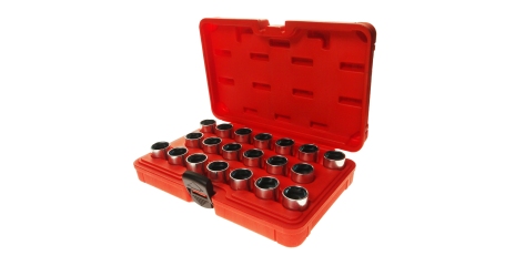 Набор головок для секретных болтов и гаек JTC 4457 (VW, 20 предметов)